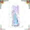 Glitzhome® 12" Acrylic Lighted Tabletop Angel Figurine